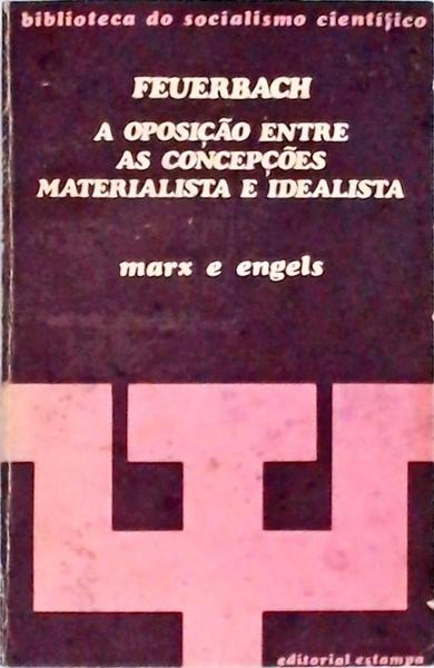 Feuerbach: A Oposição Entre As Concepções Materialistas E Idealista