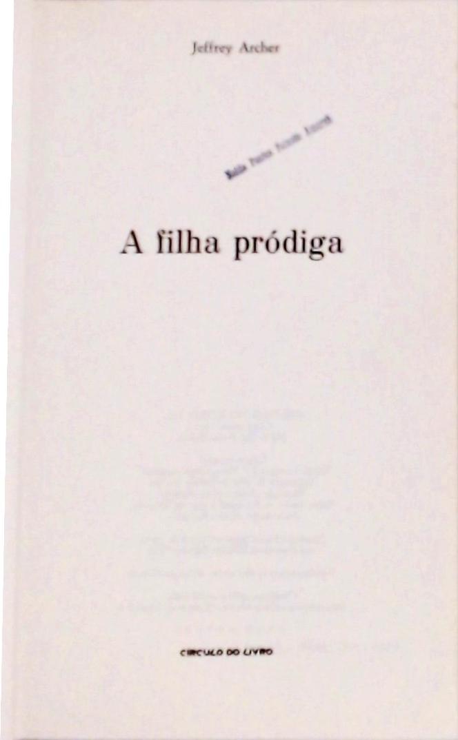 A Filha Pródiga