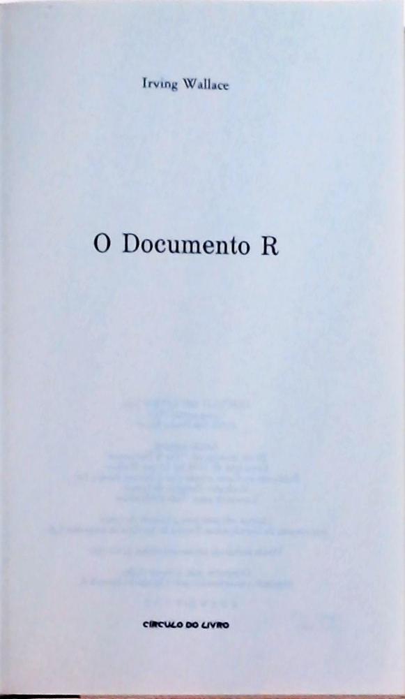 O Documento R