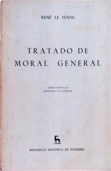 Tratado De Moral General