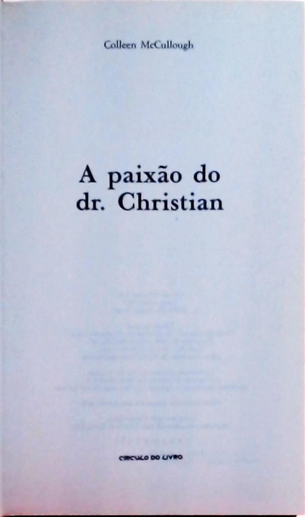 A Paixão do Dr. Christian