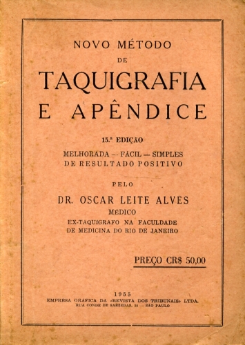 Novo Método de Taquigrafia e Apêndice