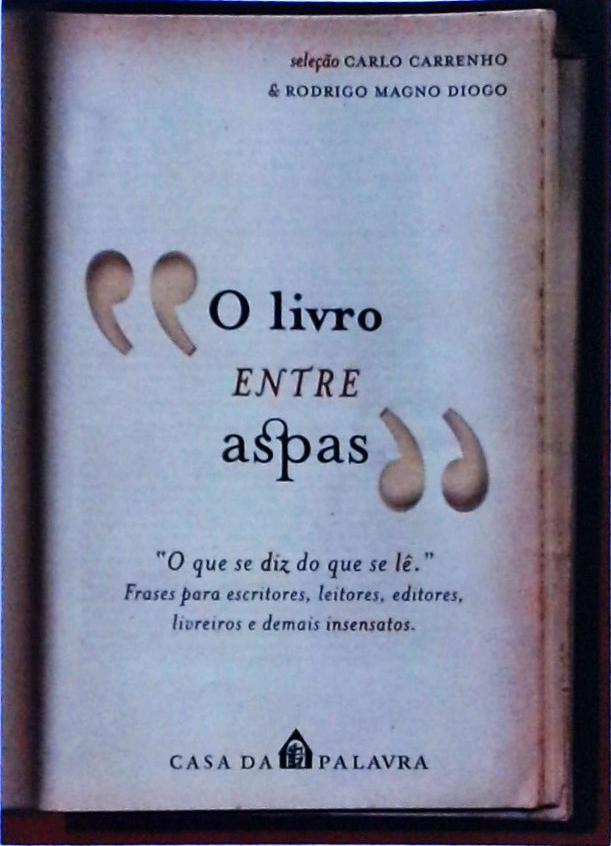 O Livro Entre Aspas