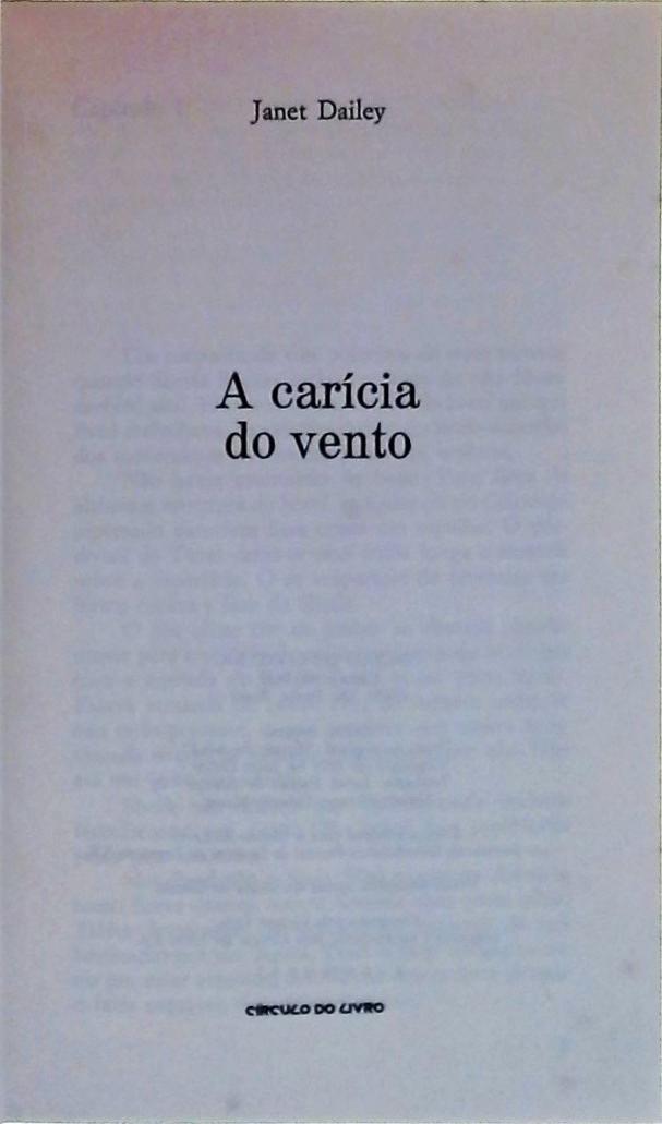 A Carícia do Vento