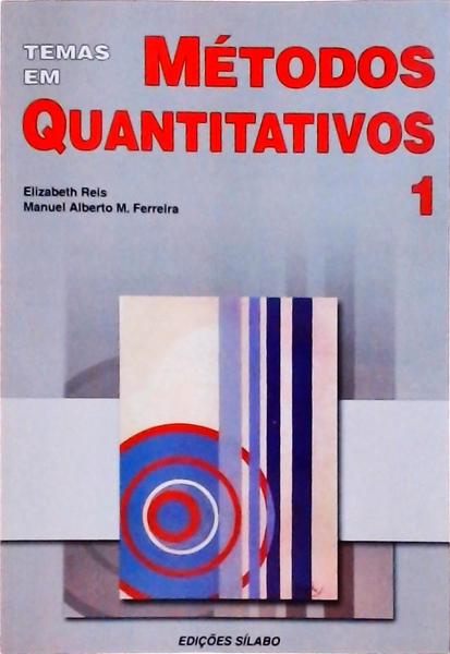 Temas Em Métodos Quantitativos (3 Volumes)