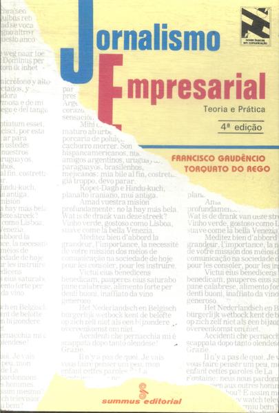 Jornalismo Empresarial: Teoria E Prática