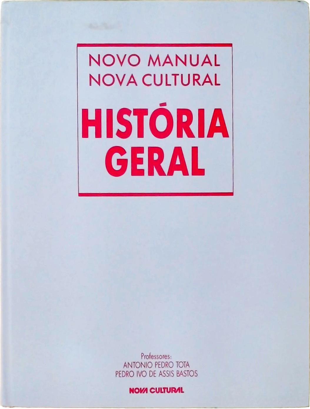 Novo Manual Nova Cultural História Geral