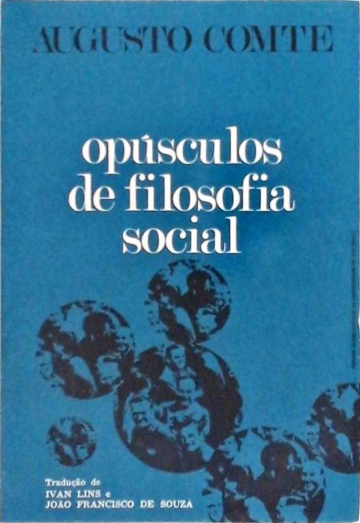 Opúsculos de Filosofia Social