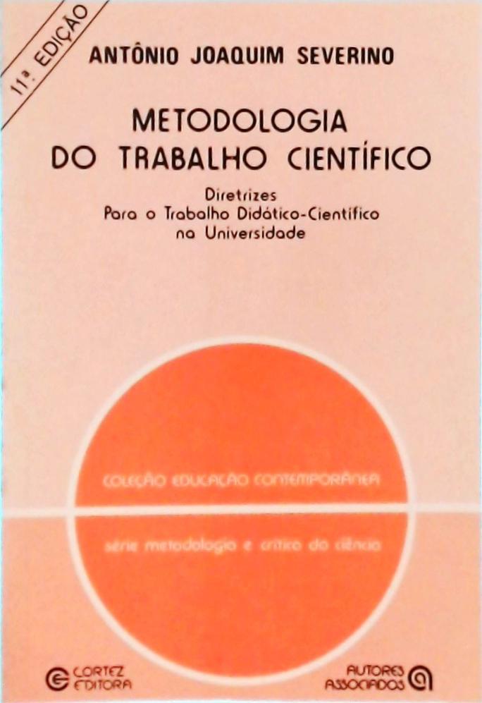 Metodologia do Trabalho Científico (1984)