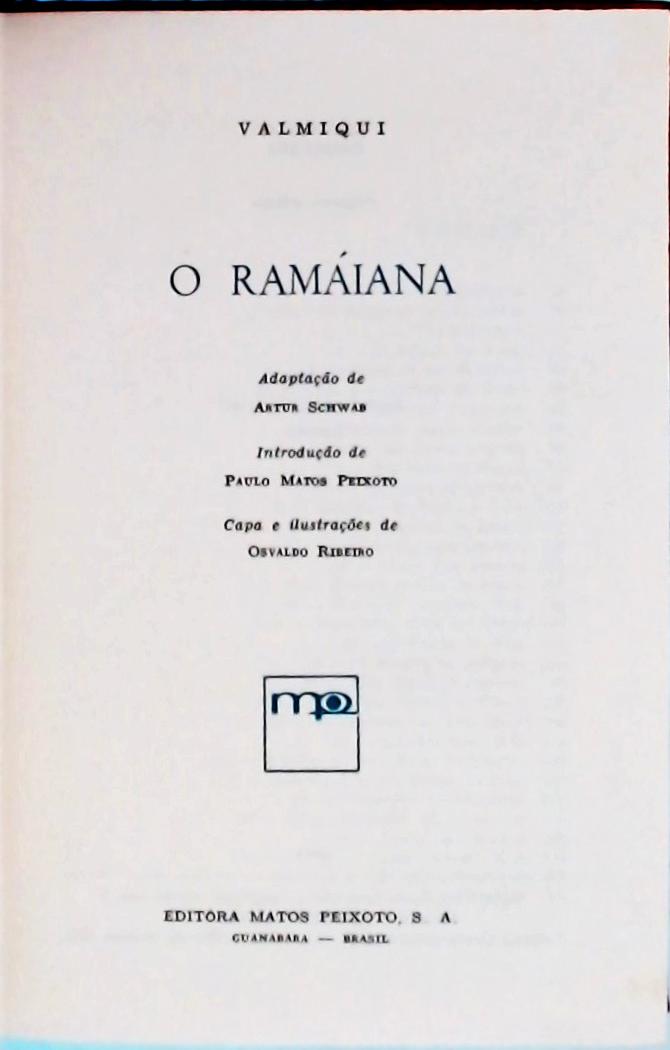 O Ramáiana (adaptado)