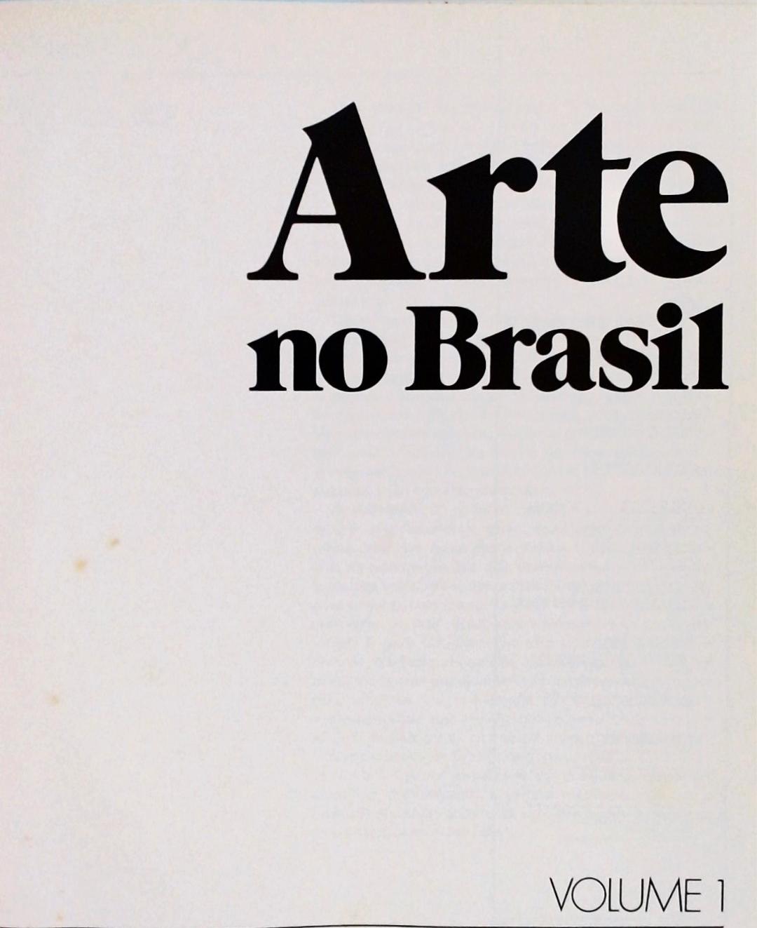 Arte no Brasil (2 Volumes)