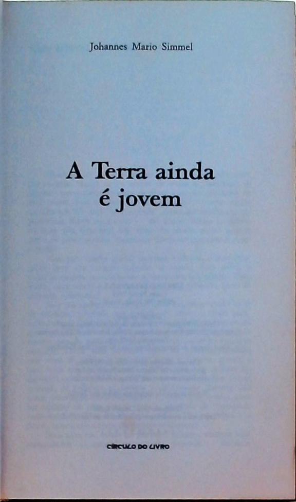 A Terra ainda é Jovem