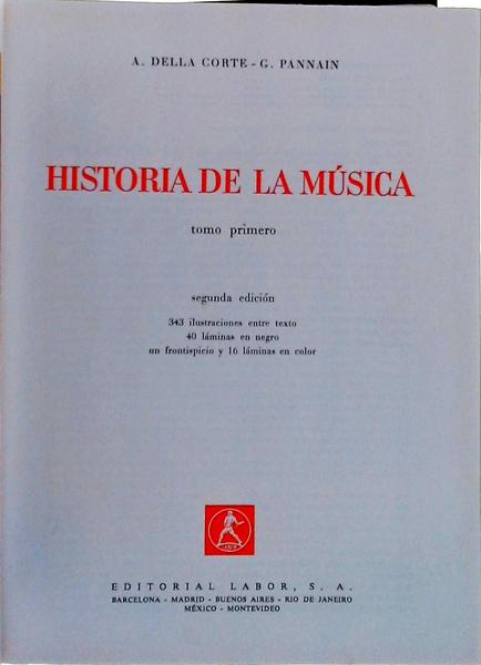 História De La Música (3 Volumes)
