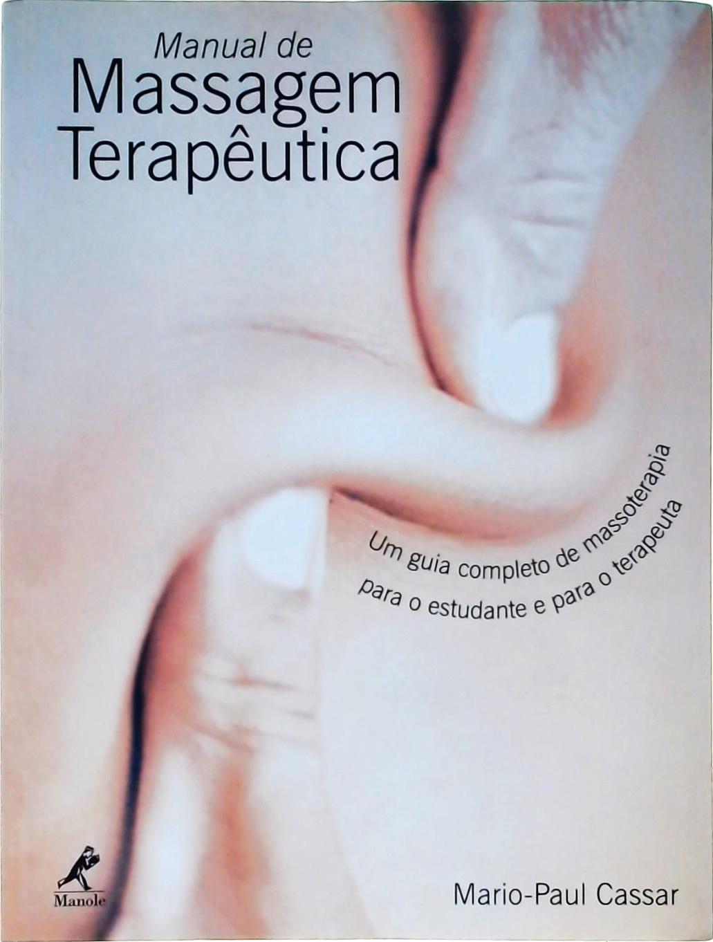 Manual De Massagem Terapêutica