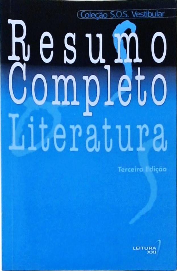 Resumo Completo - Literatura (2015)