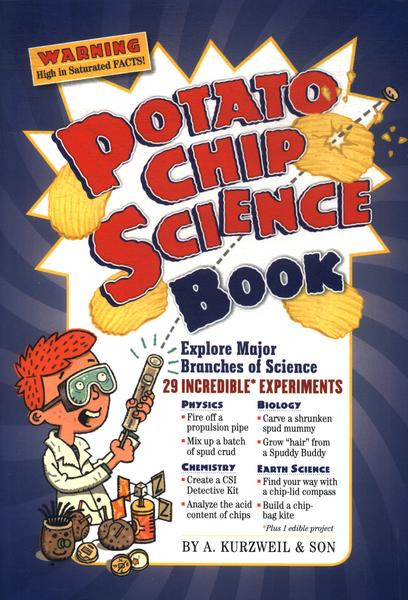 Potato Chip Science Book (inclui Adesivos)