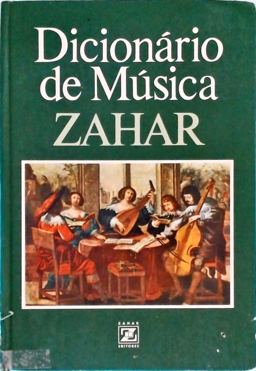 Dicionário De Música Zahar