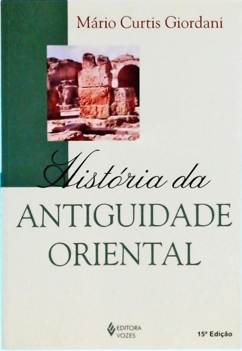 História Da Antiguidade Oriental