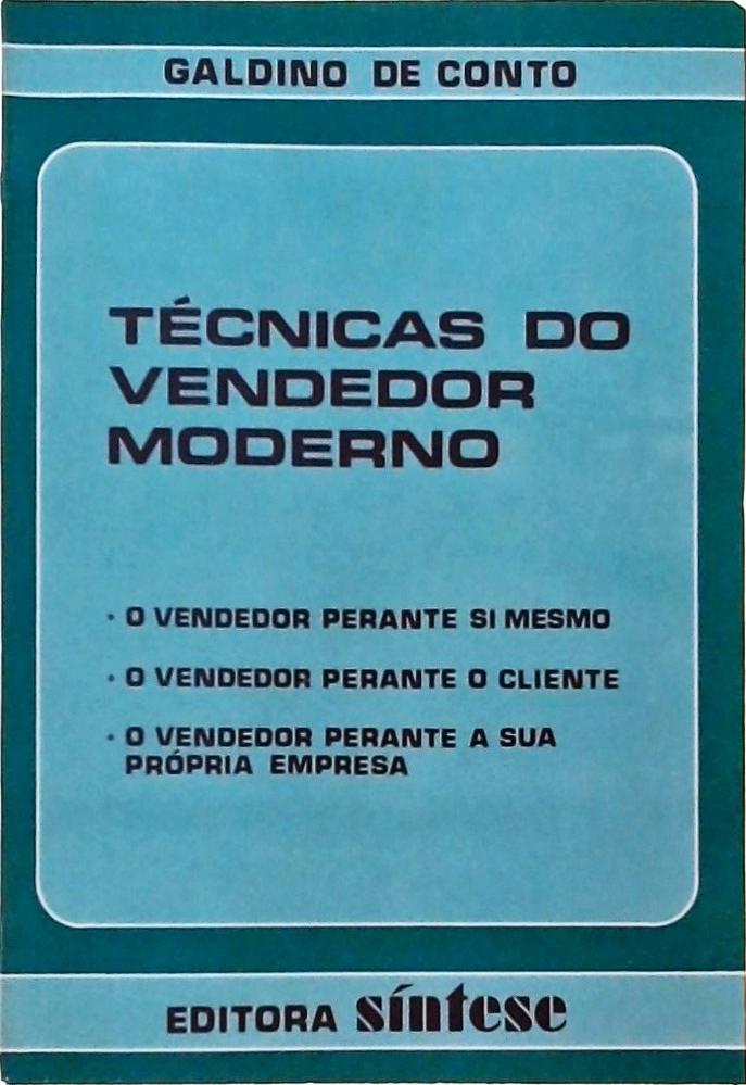 Técnicas Do Vendedor Moderno