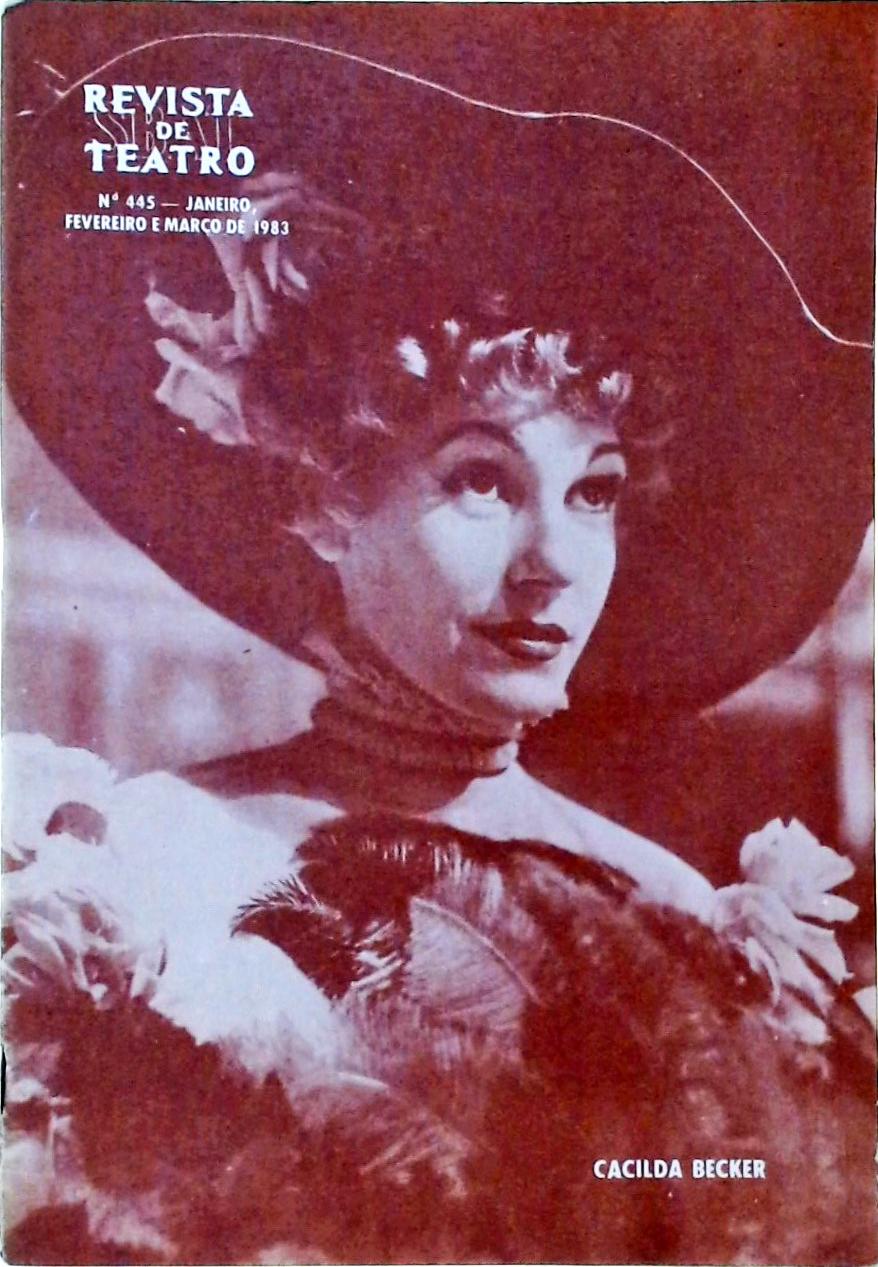 Revista de Teatro - Nº445 - Cacilda Becker