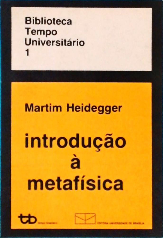 Introdução À Metafísica