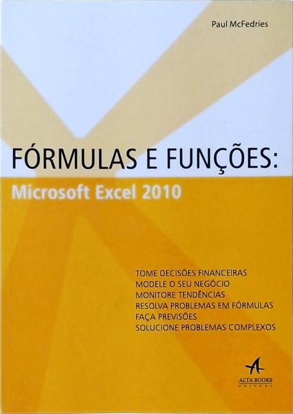 Fórmulas E Funções - Microsoft Excel 2010