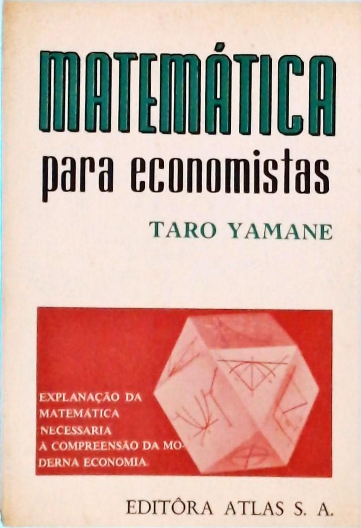 Matemática Para Economistas