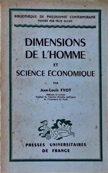 Dimensions De Lhomme Et Science Économique