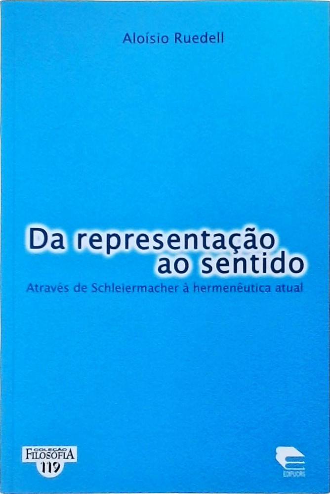 Da Representação Ao Sentido