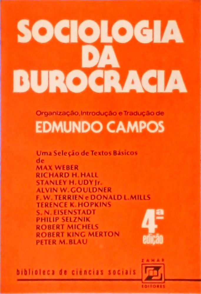 Sociologia da Burocracia