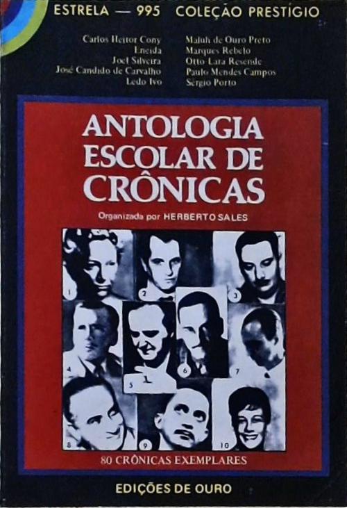 Antologia Escolar de Crônicas - 80 Crônicas Exemplares