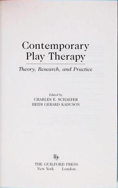 Contemporary Play Therapy