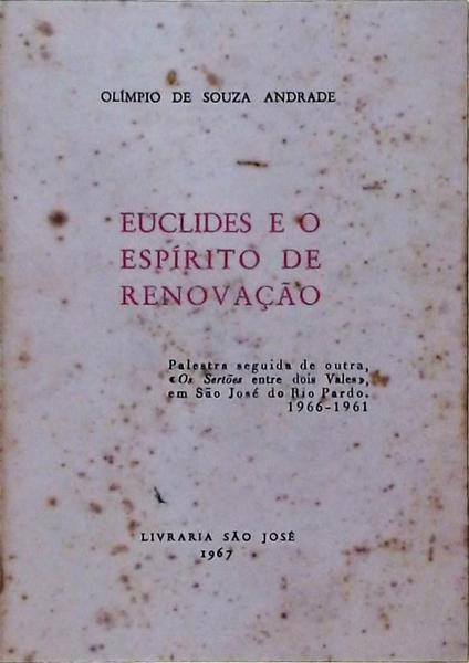 Euclides E O Espírito De Renovação