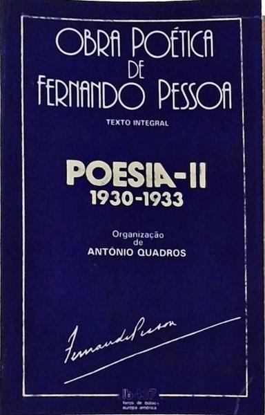 Poesia 1930-1933 - Vol 2