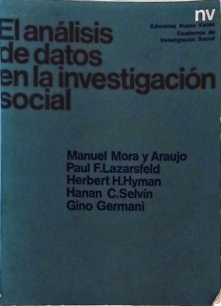 El Análisis De Datos En La Investigación Social