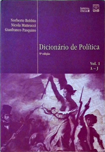 Dicionário De Política - 2 Volumes