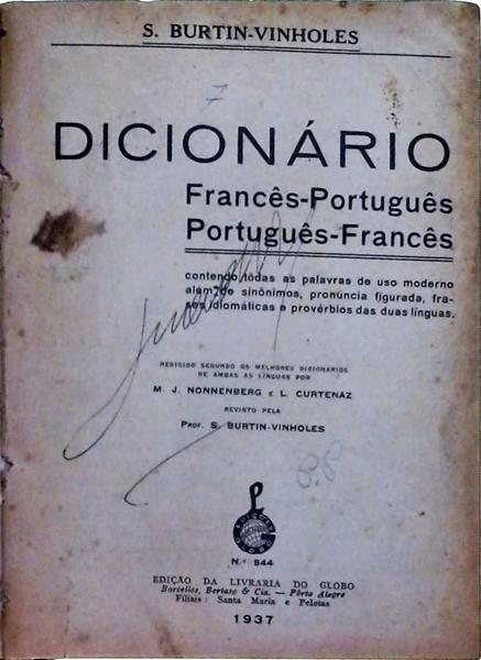 Dicionário Francês-Porutuguês