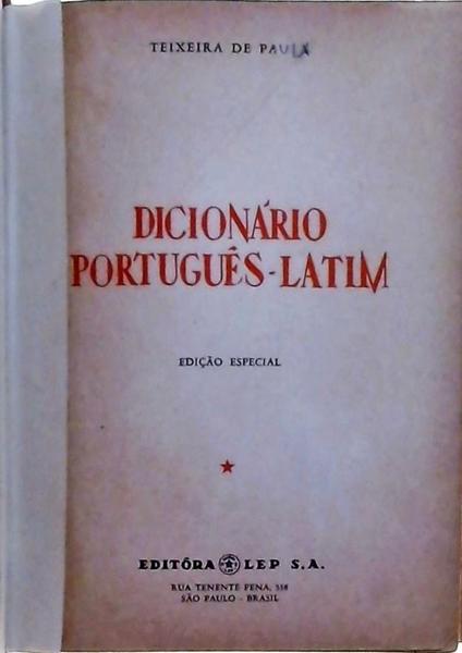 Dicionário Português-Latim