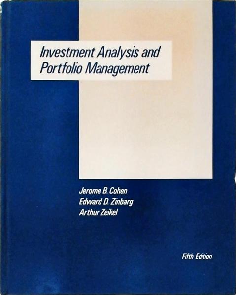 Investment Analysis And Portfolio Management