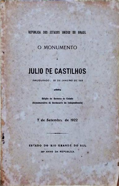 O Monumento A Julio De Castilhos