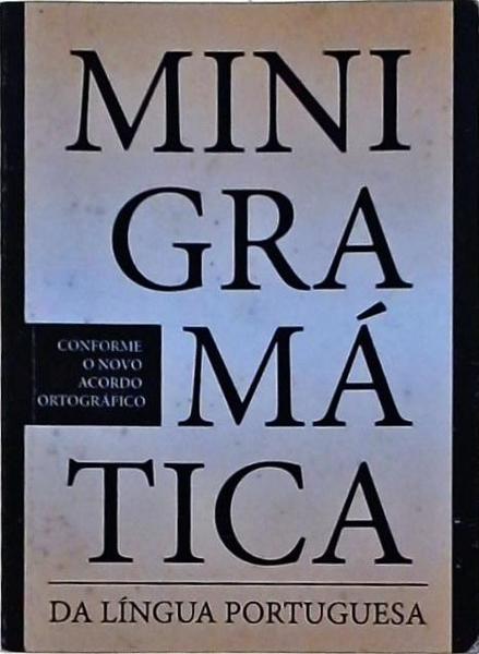 Mini Gramática Da Língua Portuguesa