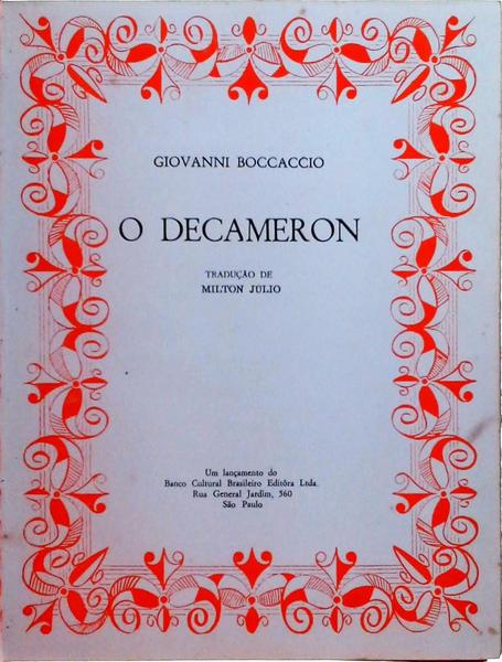 O Decameron - Volume 03