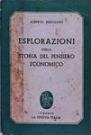 Esplorazioni Nella Storia Del Pensiero Economico