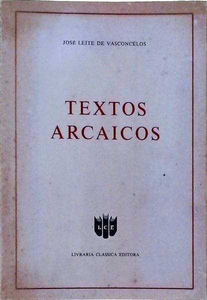 Textos Arcaicos