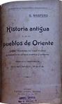 Historia Antigua De Los Pueblos De Oriente