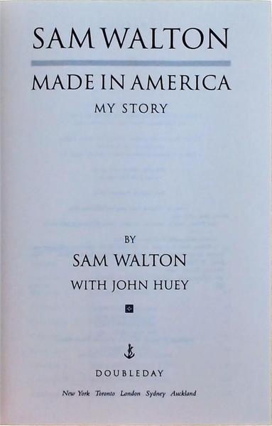 Sam Walton, Made In America