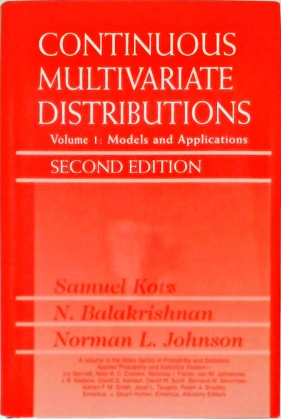 Continuous Multivariate Distributions - Vol 1