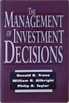 The Management Of Investment Decisions