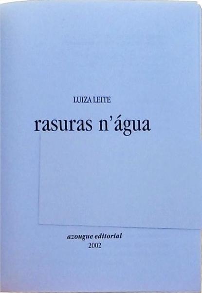 Rasuras N Água