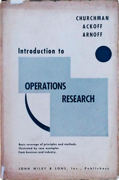 Introduction To Operations Research